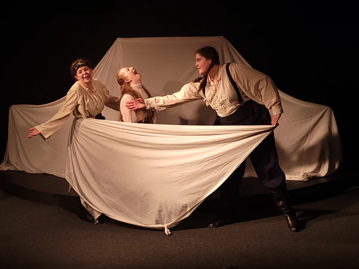 Suzzette Who Set to Sea — production photograph